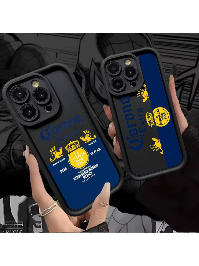 Potdemiel Handyhülle im Corona Extra Bier Design für iPhone 11 bis iPhone 17 Pro Max, weiche TPU Rückseite, Mehrfarbig - Bild 6