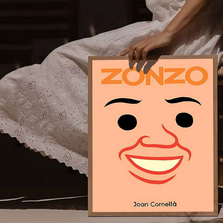 Joan Cornella Vintage Poster Retro Aufkleber aus Kraftpapier für deine DIY Zimmer Dekoration - Bild 3