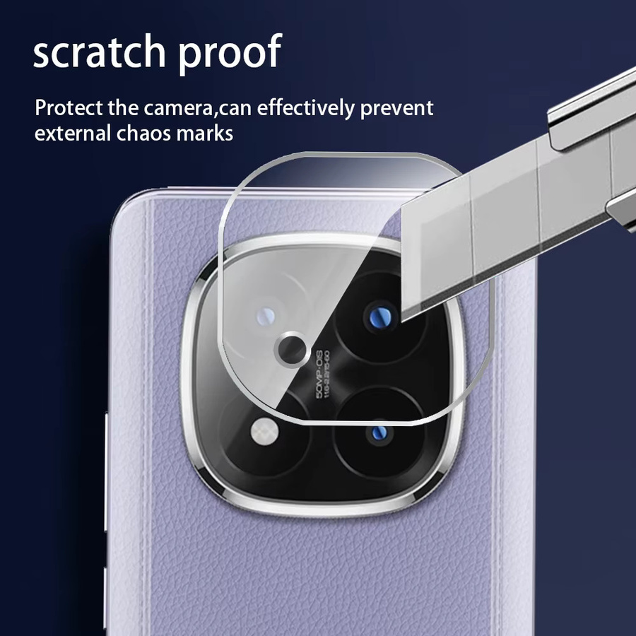 2er-Set HD gehärtetes Glas Kamera-Schutzfilm für Xiaomi Redmi Note 14 Pro Plus 5G/4G in Transparent - Bild 3