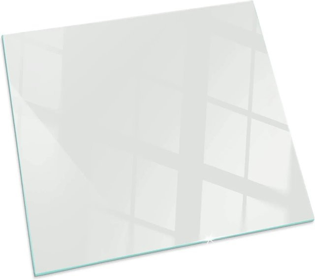 Tulup Glasplatte für Kaminöfen in Grau, B/B/H: 60 x 60 cm - Bild 1