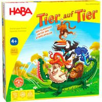 HABA Tier auf Tier Geschicklichkeitsspiel und Stapelspiel für Kinder ab 4 Jahren - Bild 1