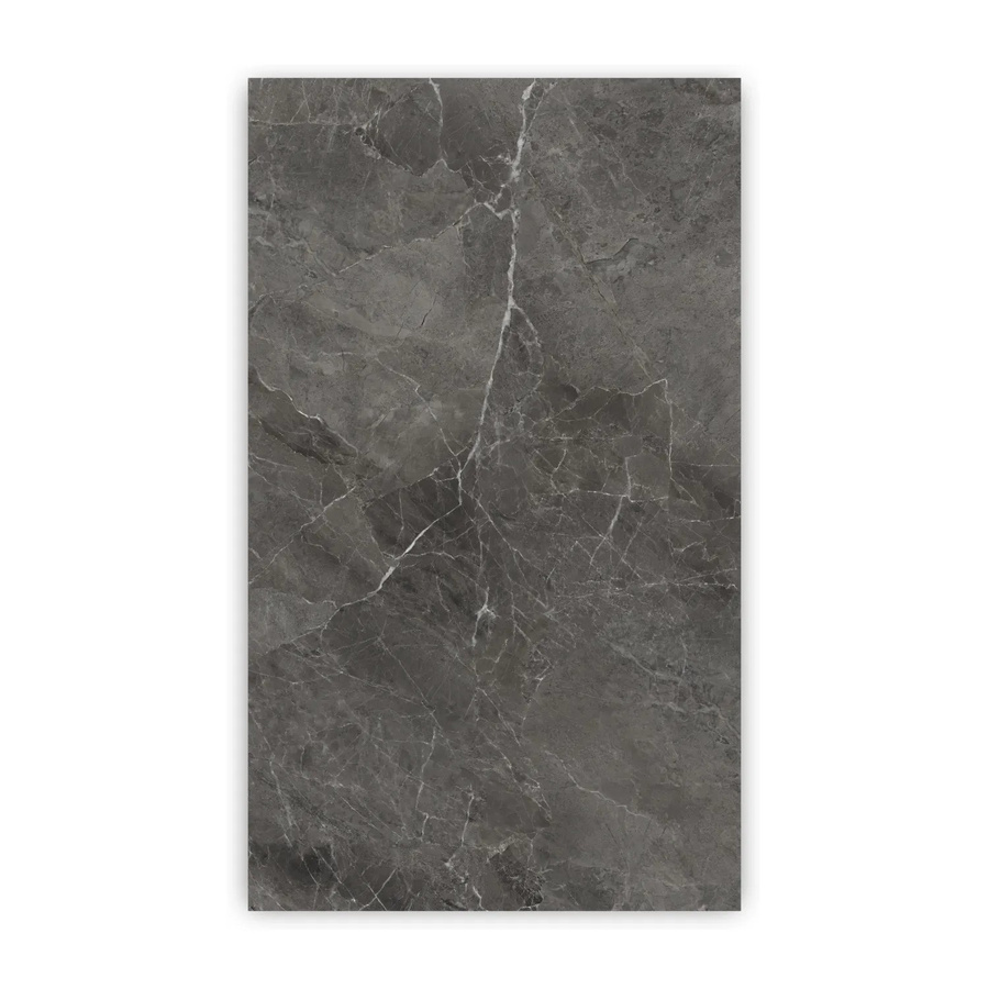 Walllux Duschrückwand Marmor Dunkelgrau Alu-Verbund, B/H: 150 x 255 cm, Stärke: 3 mm - Bild 2