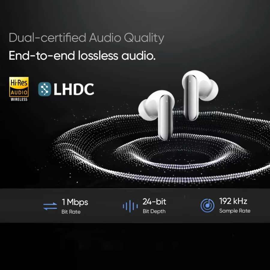 realme Buds Air 8 Pro Bluetooth In-Ear Kopfhörer in Schwarz - Bild 3