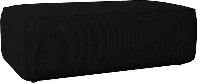 Vente-unique Sitzhocker Amelia Schwarz Cord Höhe: 102 cm - Bild 1