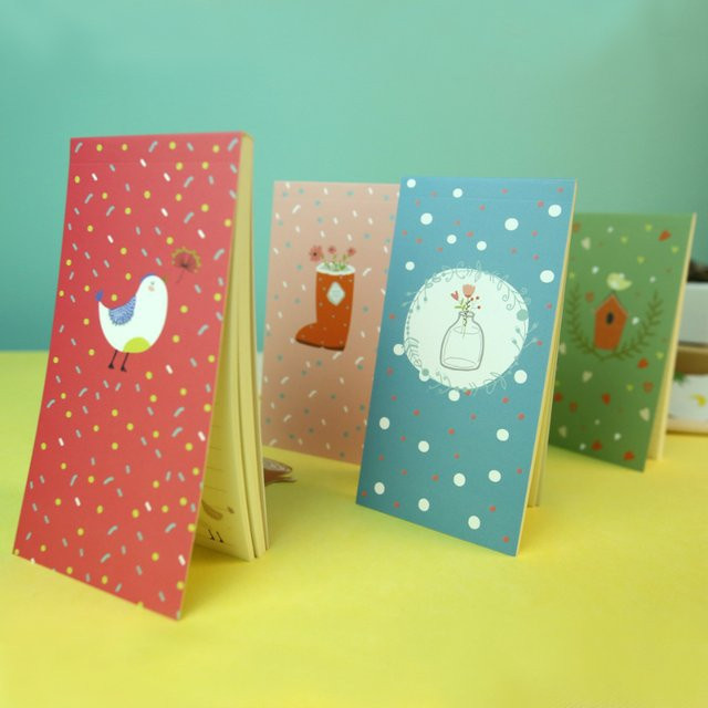 Pony Whirring Forest Life Planungsnotizblock mit Softcover und linierten Seiten in Multicolour - Bild 1