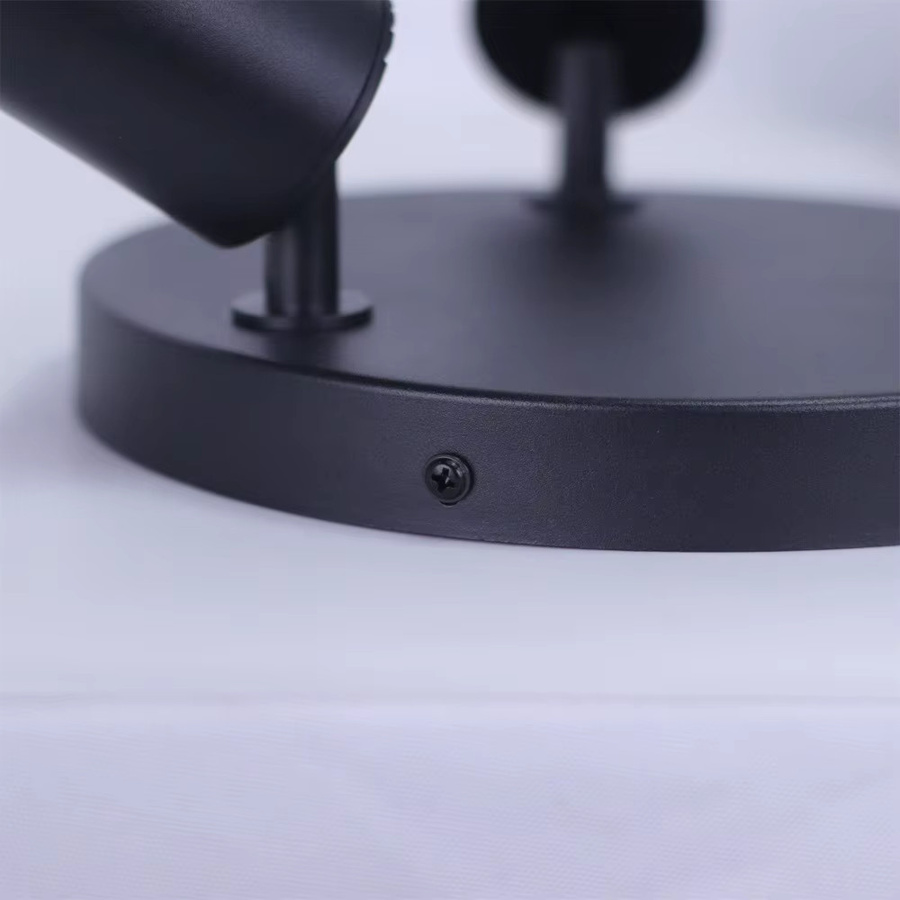 JOYINLED GU10 LED Deckenleuchte im Industriestil für Schlafzimmer und Flur, Schwarz oder Weiß - Bild 5
