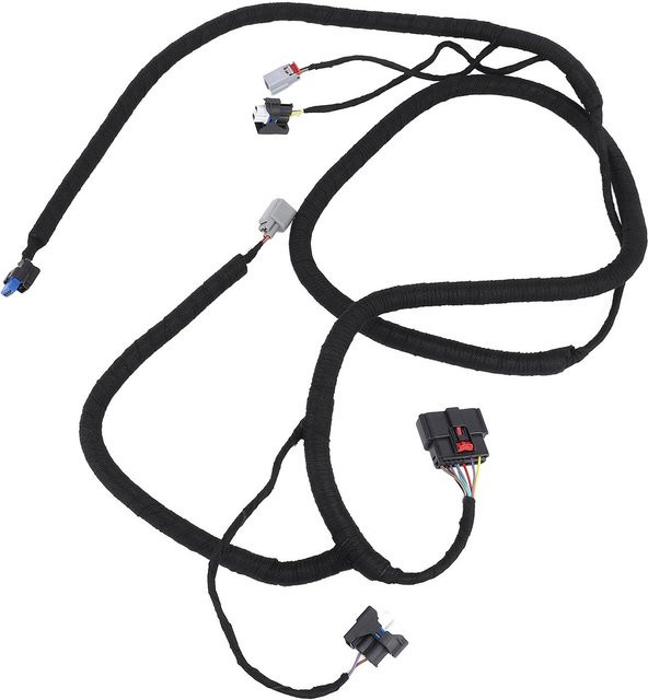 Neoglint Kabelbaum für Kühlergrill vorne und Frontscheinwerfer für Ford Fusion 2013 bis 2016, Farbe: Schwarz, DG9Z 15K867 B - Bild 1