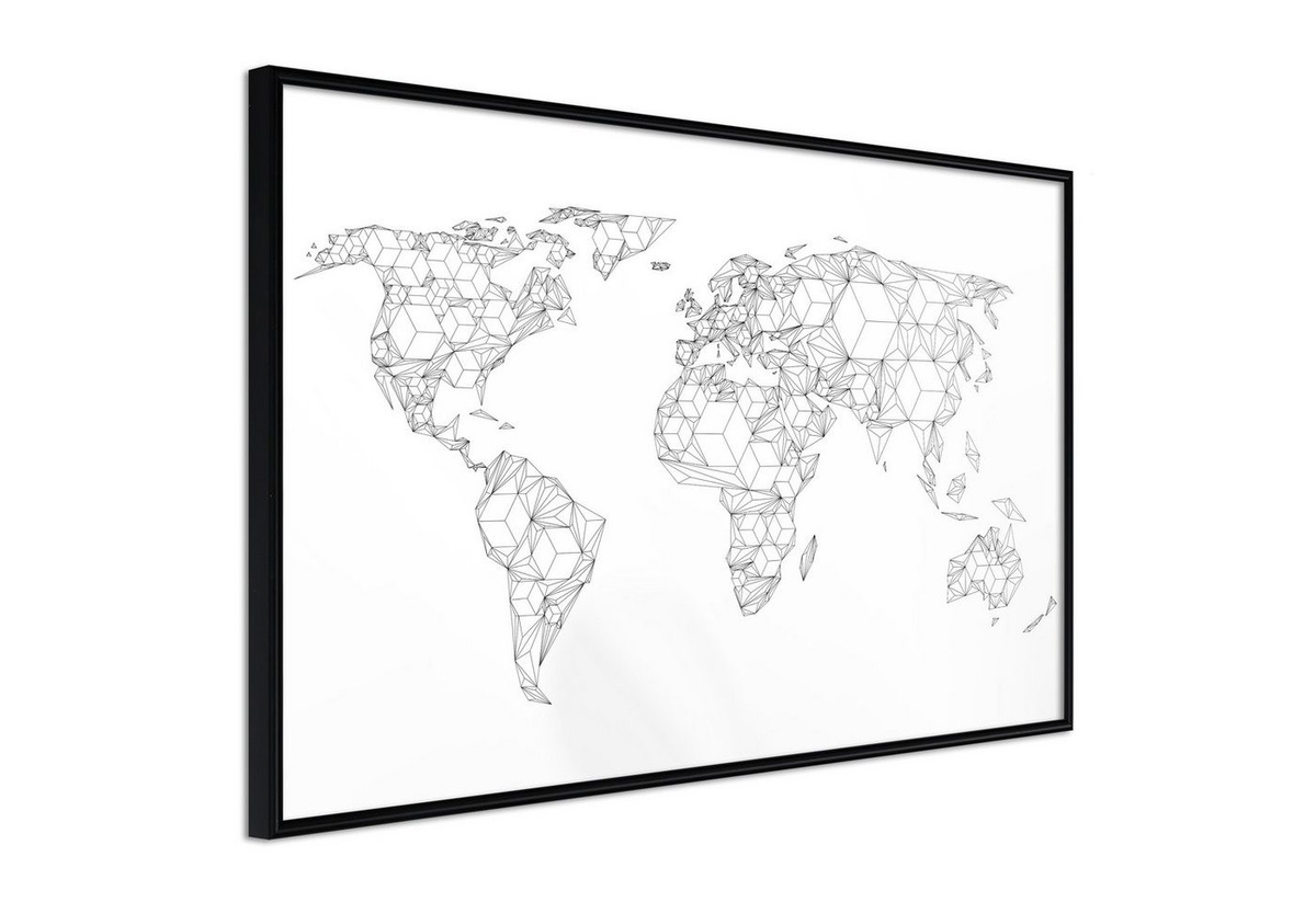 Artgeist Poster Geometric Map - Bild 1