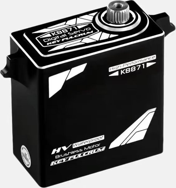 KeyFulcrum KF K8871 Wasserdichtes Servo, bürstenlos, digitales Metallgehäuse - Bild 1