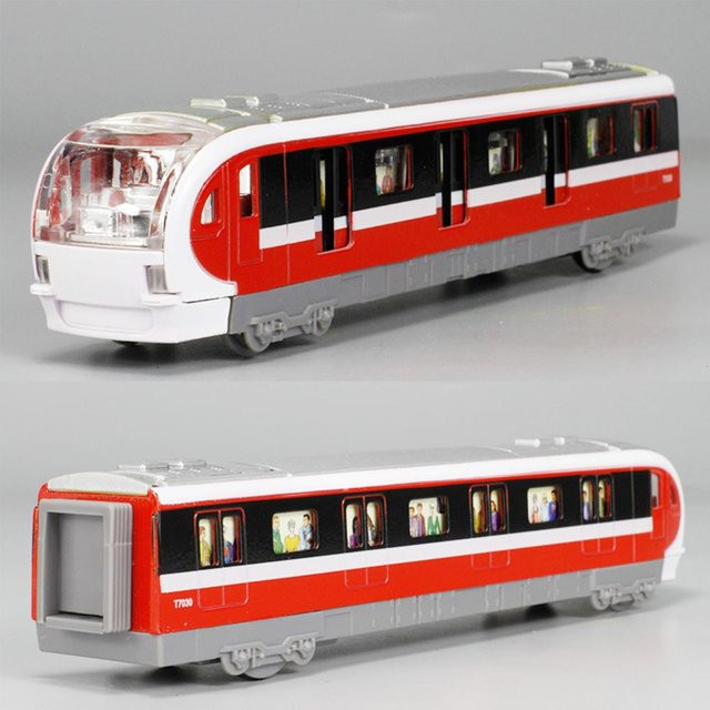 Binchi Keji Travel High-Speed Metro Pull-Back Zug, mit Licht und Sound, ab 4 Jahren - Bild 1