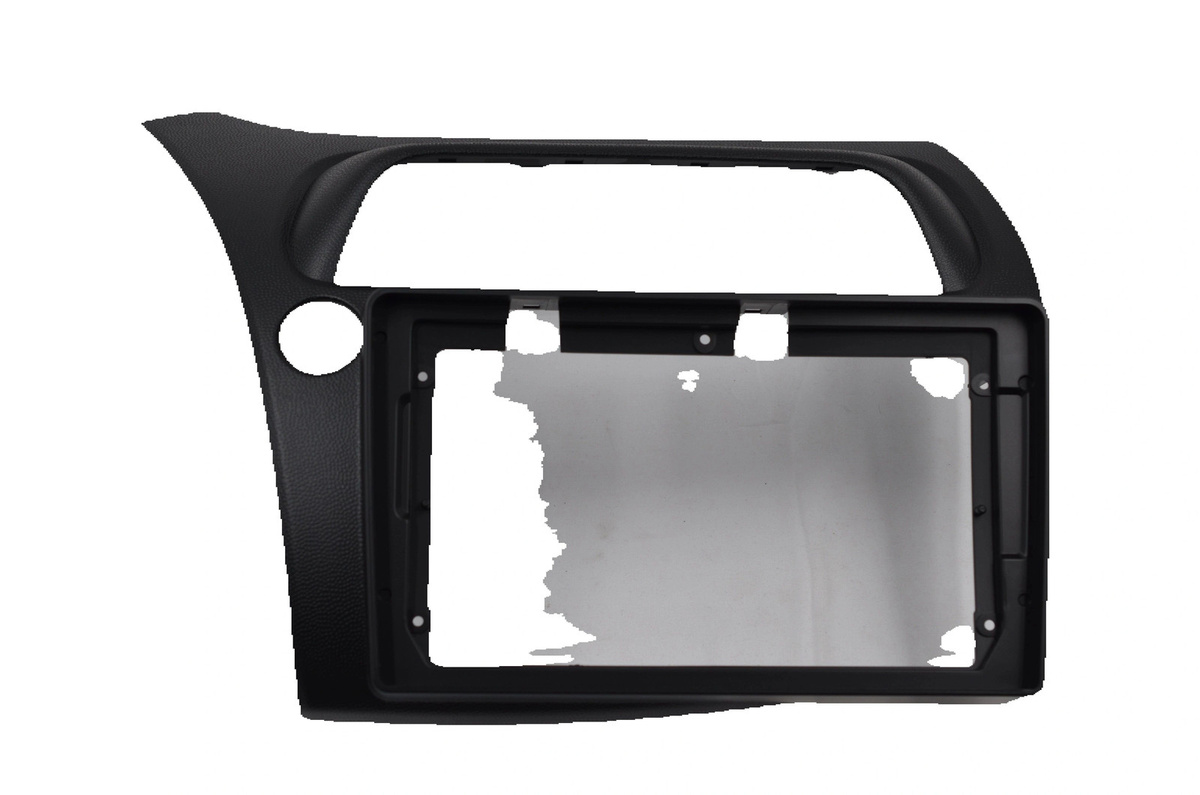 Auto Rahmen Blenden und Kabel Set für Honda Civic Fließheck 2014-2018 Android Big Screen Dashboard Kit in Schwarz - Bild 4