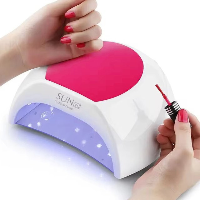 LINMADA SUN2C UV-LED-Nagellampe, 48 W, Weiß - Bild 1