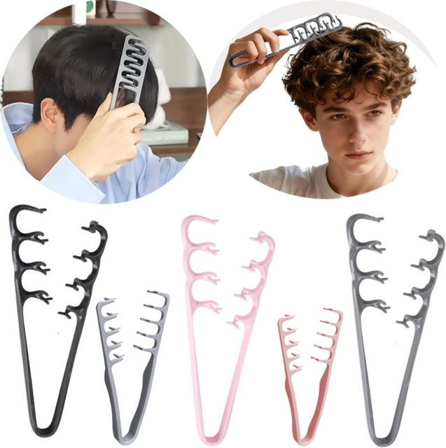 Haar Styling Kamm Set, 2 Stück, Unisex - Bild 1