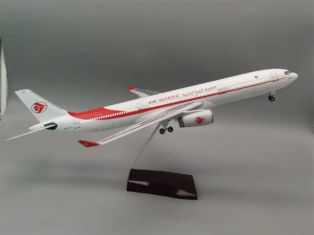 ZOCO Air Algerie A330 Flugzeugmodell, Druckguss Harz, Maßstab 1:135, 47 cm - Bild 1