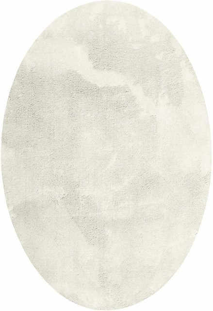 vidaXL Bereichsteppich HUARTE Oval in Creme Beige aus Polyester, B: 140 cm, L: 200 cm - Bild 1
