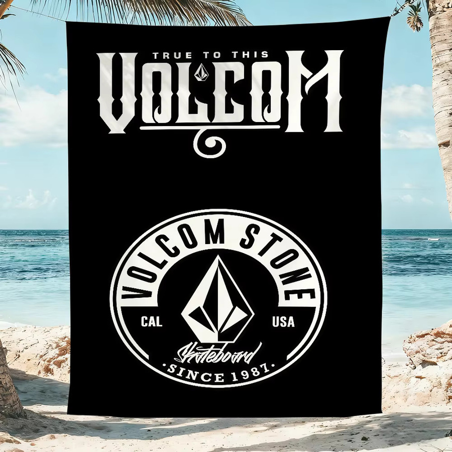 Volcom Banner Flagge Schwarz Textil B: 60,0 cm, H: 40,0 cm - Bild 4