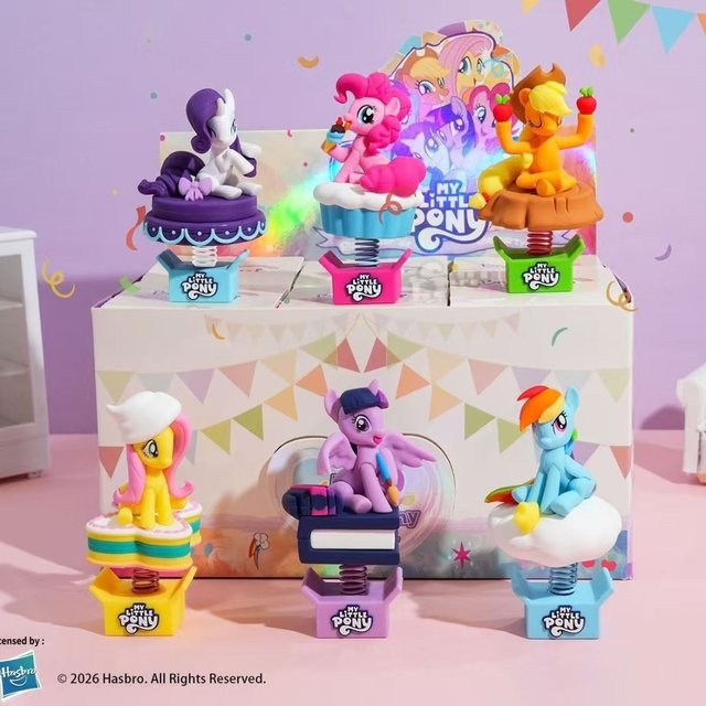 Hasbro My Little Pony Pinkie Pie Spring Shake, Actionfigur, Einzelfigur - Bild 1