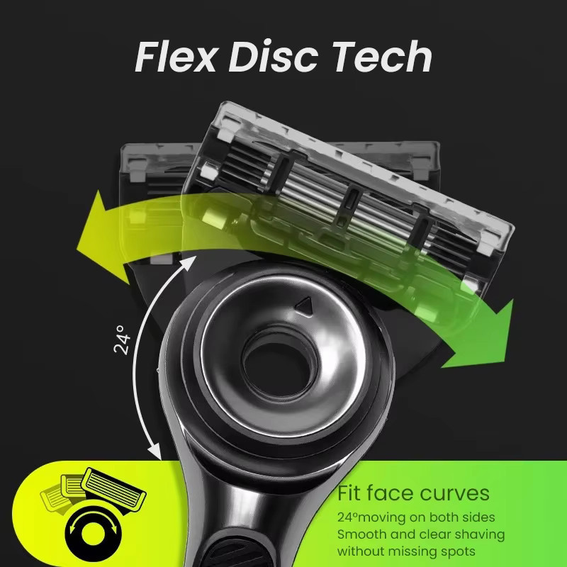 Gillette Labs Aurora Series Flexdisc Rasierer für Männer mit Ständer - Bild 3