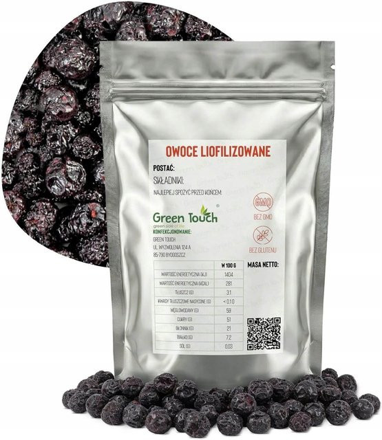 Gefriergetrocknete Aronia Ganze Früchte 100 g - Bild 1