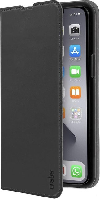 Bookcase Wallet Lite-Hülle für Apple iPhone 13, Schwarz - Bild 1