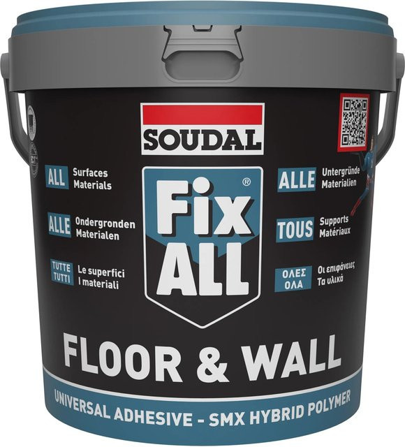 Soudal Fix All Floor & Wall MS-Polymer Dichtstoff in Weiß, 4 kg - Bild 1