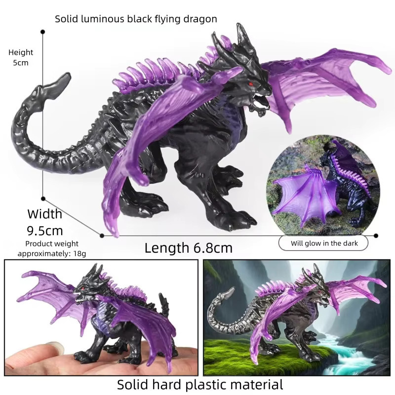 Oenux Elfenfliegender Drache, Actionfiguren, Tiere, Fantasy - Bild 3