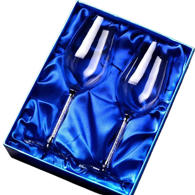 Kreatives Champagnerflöte Weinglas aus Kristall in Transparent, 350 ml - Bild 3