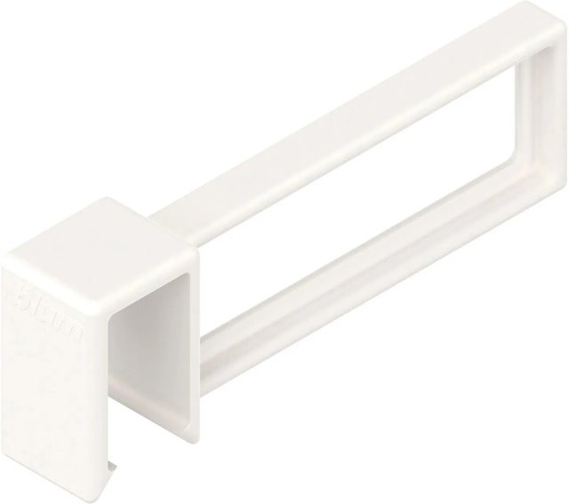 Blum Relingaufnahme Orga-Line Tandembox antaro mit Längsteiler Seidenweiß Höhe: 230,0 cm - Bild 1