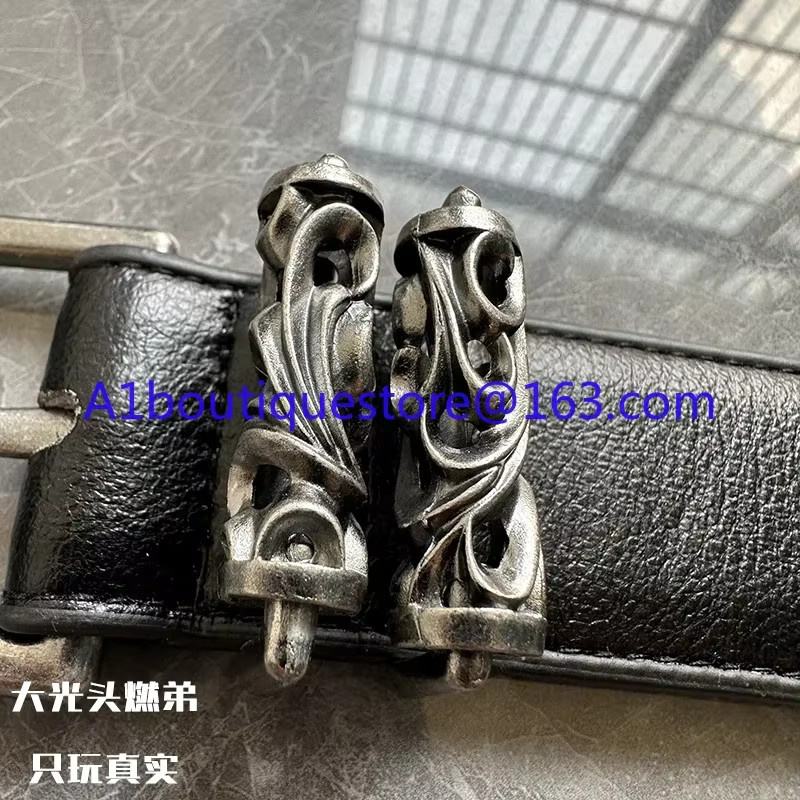 TMJD MISS Gürtel aus 925 Silber, Leder, Dornschließe - Bild 4