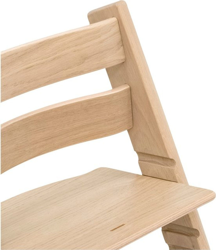 Stokke Tripp Trapp Treppenhochstuhl aus Eichenholz in Braun, B/T/H: 46 x 49 x 79 cm - Bild 4