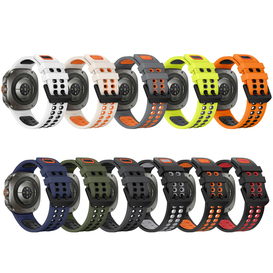 Uhrenarmband Silikon, Samsung Galaxy Watch Ultra 2, 47 mm, Unisex - Bild 2