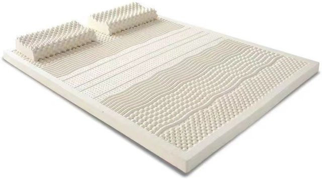 Nfshdream Matratze aus 100 % Naturlatex in Weiß, faltbare Tatami-Bodenmatte mit langsamem Rückfederungseffekt - Bild 1