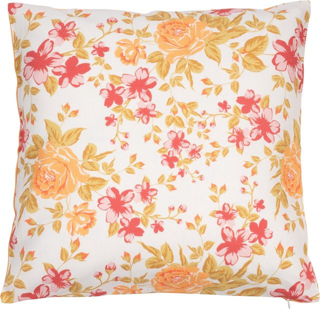 Kissenhülle Rose von viva domo in Multicolour, B/H: 40 x 40 cm - Bild 1