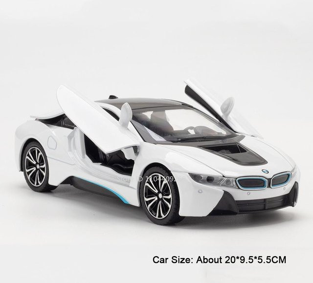 Linyi toy car I8 Mc20 Sportwagen Modell, 1:22, Metall, mit Licht und Sound, ab 14 Jahren - Bild 1