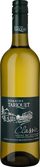 Domaine Tariquet Classic Côtes de Gascogne IGP Weißwein 2023 trocken 0,75 l - Bild 1