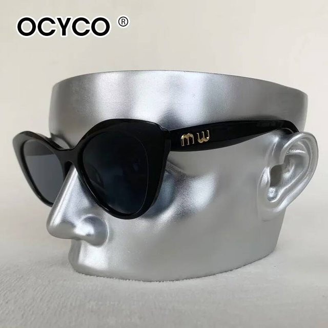 OCYCO Cat-Eye Sonnenbrille, Vollrand, Kunststoff, Schwarz, Damen - Bild 1