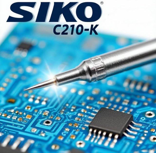SIKO C210 Lötspitze in Silber für Advanced Surface Coating Schweißen zur Motherboard-Reparatur mit einer Temperatur von bis zu 550 °C - Bild 1