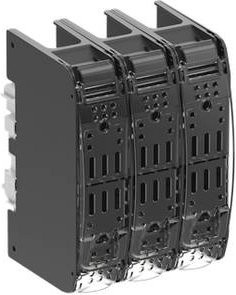 ABB Sicherungs-Unterteil für Verteilungen 160A, Schwarz - Bild 1