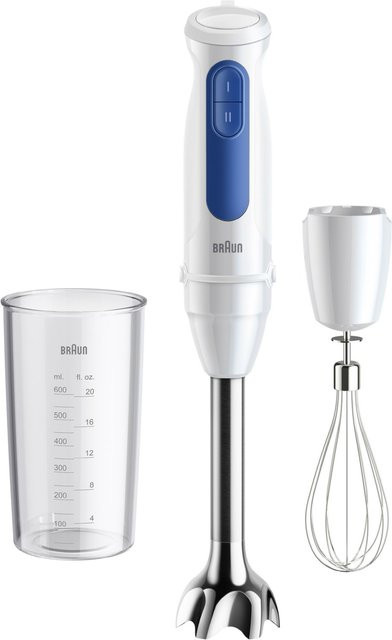 Braun MultiQuick 3 Stabmixer MQ30051 in Weiß/Blau - Bild 1