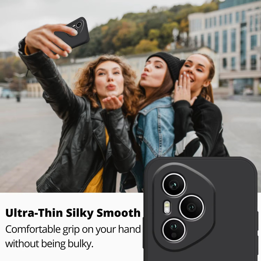 Stoßfeste Silikon Handyhülle für Honor 400 Pro, Honor 400 und Honor 400 Lite in Blau - Bild 5