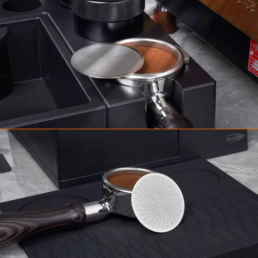 IKAPE Espresso Puck Screen V3 Kaffeefilter aus Edelstahl 316 in Silber - Bild 5