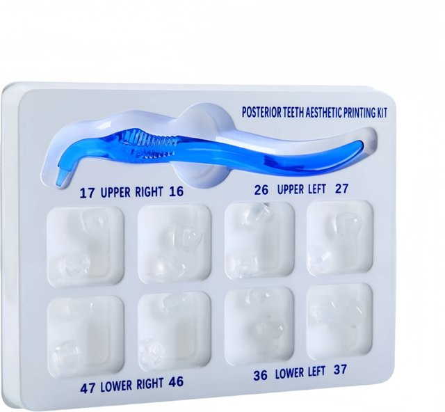 CHIHIRO CARE Dental Ästhetische Druck Form Kit, 16 Stk. - Bild 1