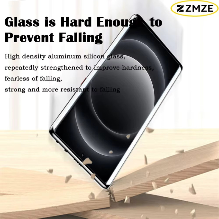 9D Gebogenes Panzerglas für OnePlus ACE 3 2Pro 13 12 11R 10T 9 8 7 Pro Displayschutzfolie Transparent - Bild 6
