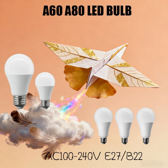 15er Set LED High Power Leuchtmittel A60 A80 E27 mit 24W und 100LM/W in Weiß - Bild 1