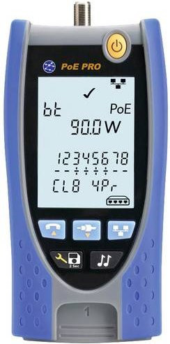 Trend Networks Kabeltester PoE Pro BT in Blau R158006 - Bild 1