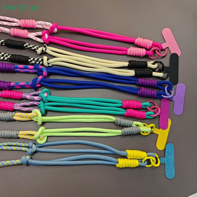 JETTING 3-in-1 Lanyard zum Aufhängen von Telefonen als Umhängeband oder Handschlaufe, mehrfarbig - Bild 1
