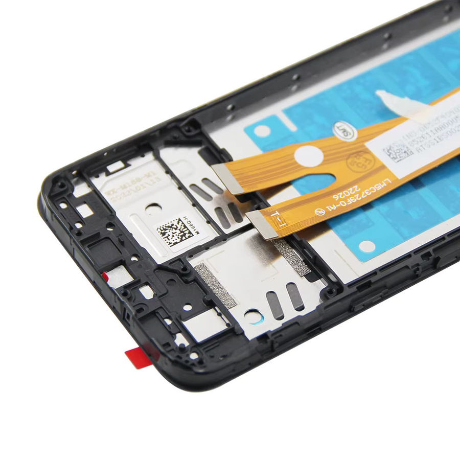 Samsung A03 Core Display mit Touchscreen und Rahmen in Schwarz für SM-A032F/DS - Bild 5