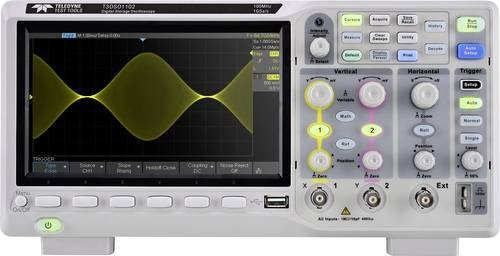 Teledyne LeCroy T3DSO1102 Digital-Oszilloskop 100MHz 1 GSa/s 14 Mpts 8 Bit in Grau - Bild 1