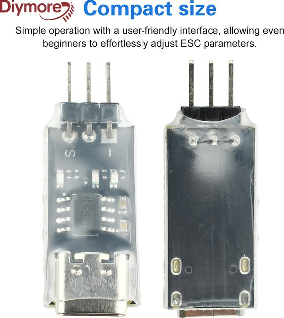 diymore AM32 Elektrischer Universal-Tuner Bürstenloser Tuning-Parameter-Einsteller und Programmierwerkzeug - Bild 1