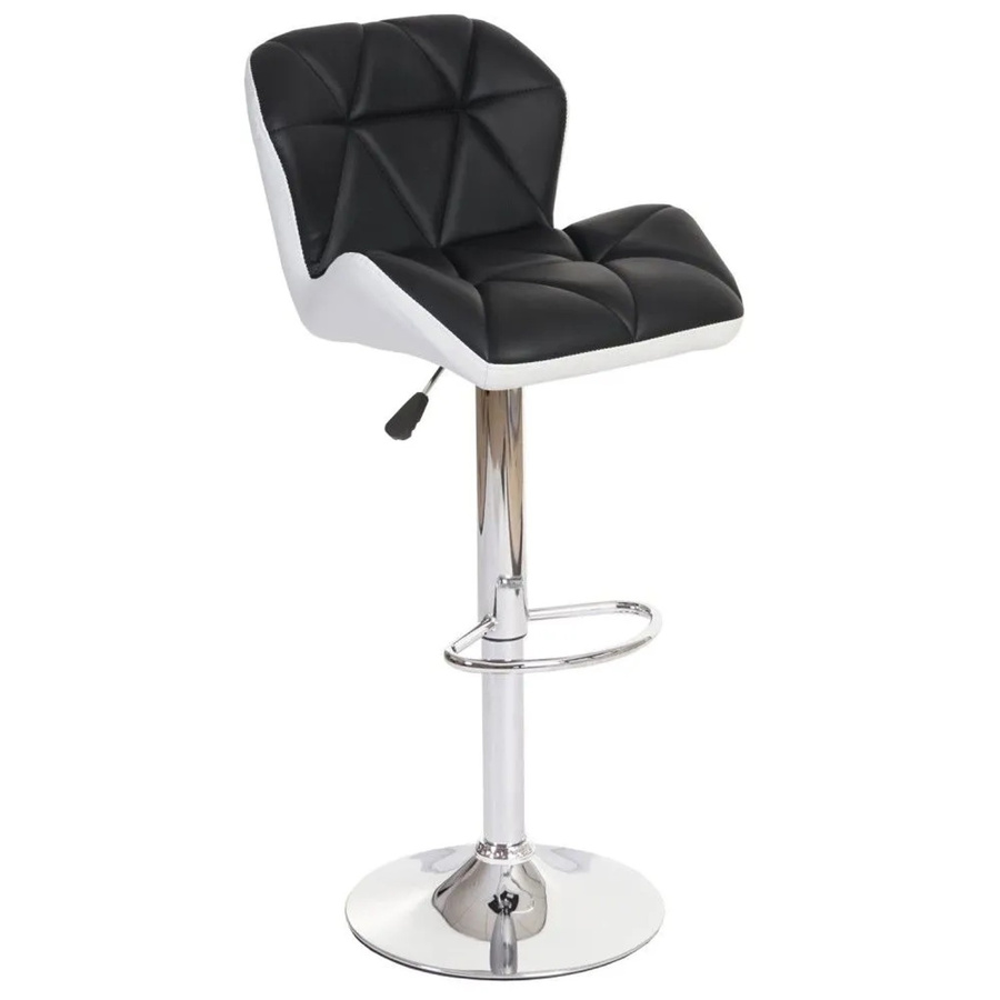 2er-Set Barhocker MCW-A92 höhenverstellbar aus Kunstleder und Stahl in Schwarz - Bild 2